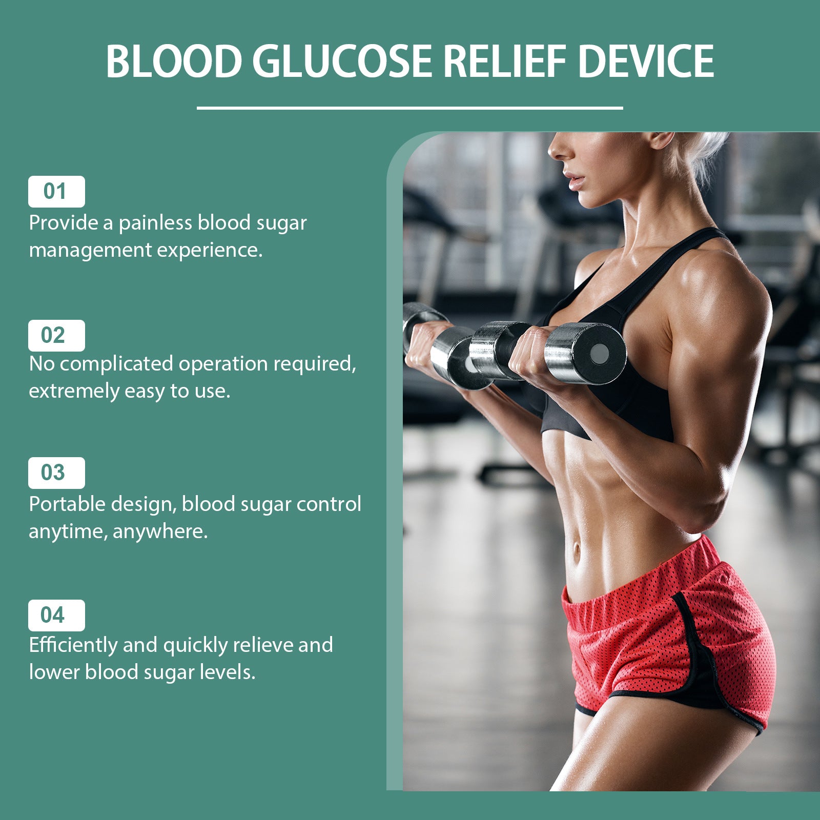 Portable body health care device for daily body relief and mild care